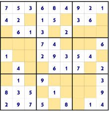Sudoku NYT